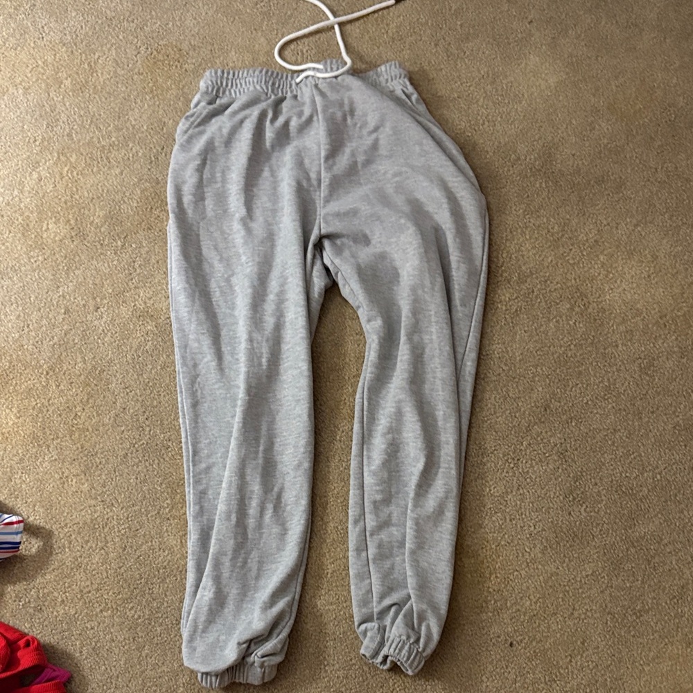 Gray Kids Jogger Pants